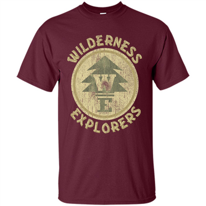 Wilderness Explorer T-shirt Maroon