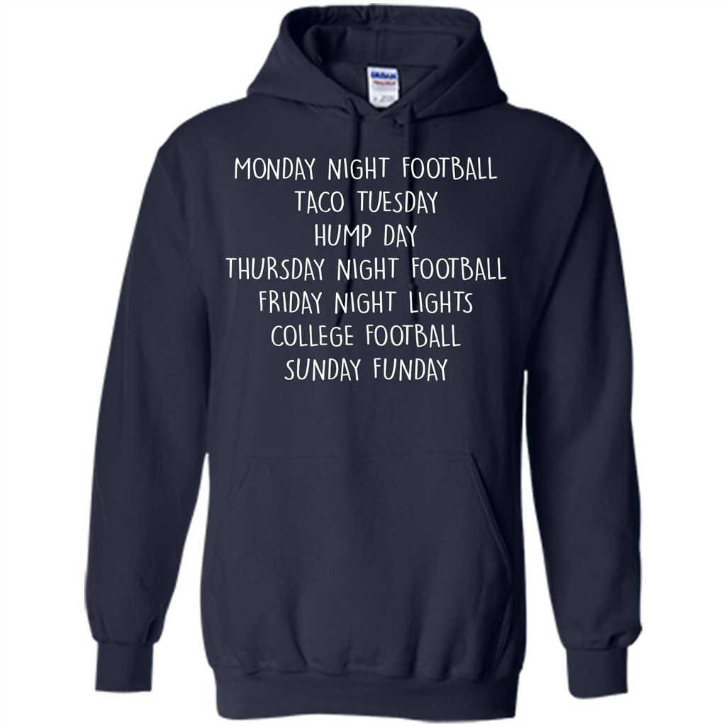 Football T-shirt Monday Night Football Taco Tuesday Navy