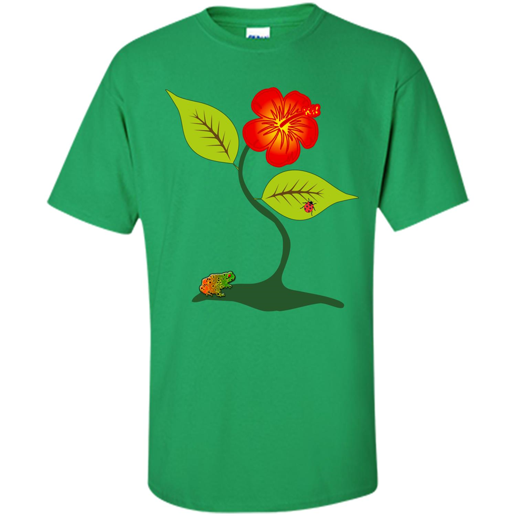 Plant And Flower T-Shirt Irish Green