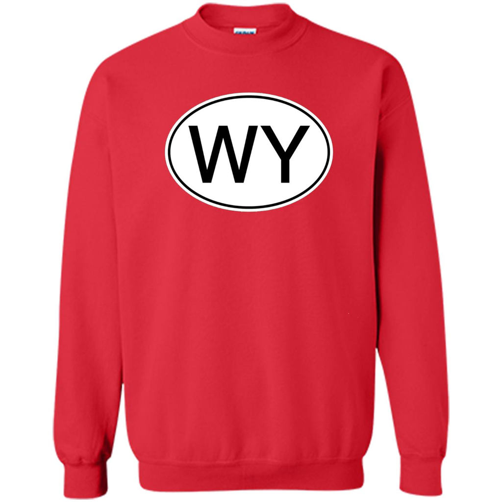 WY Wyoming Abbreviation T-shirt