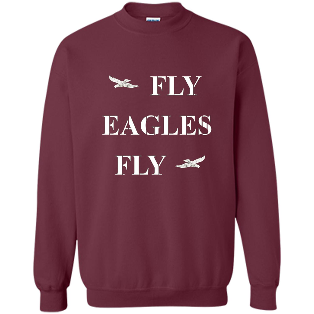 Flying Eagles Fly T-shirt Maroon