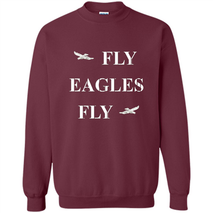 Flying Eagles Fly T-shirt Maroon