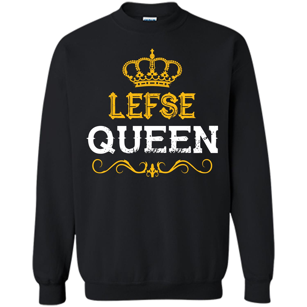 Norsland T-shirt Lefse Queen T-shirt Black