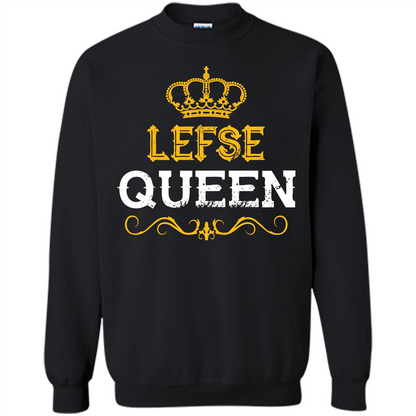 Norsland T-shirt Lefse Queen T-shirt Black