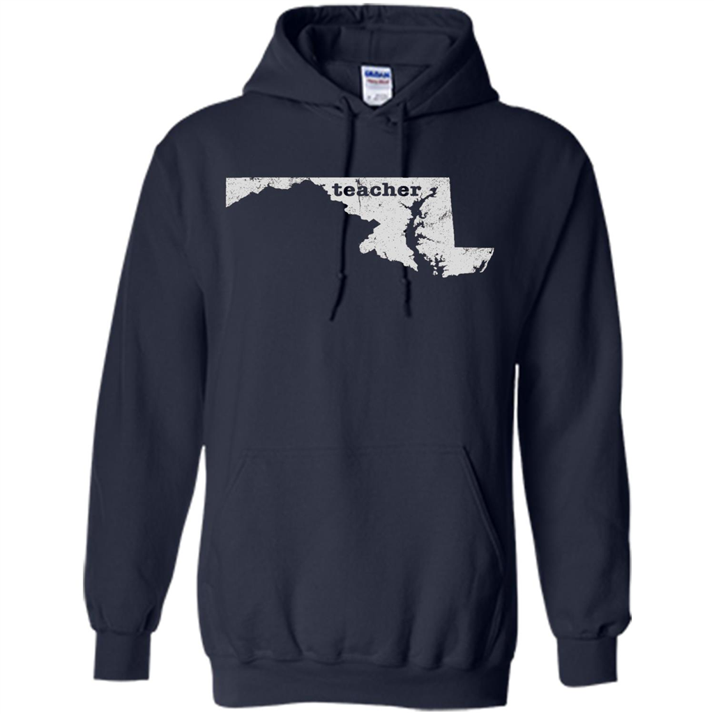 Maryland Teacher Home Style T-Shirt Navy