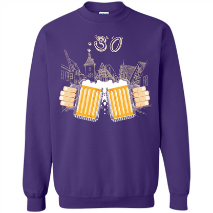Beer:30 Time T-shirt Purple