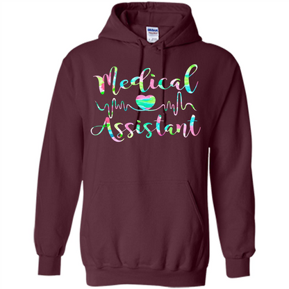 Medical Assitant T-shirt Maroon