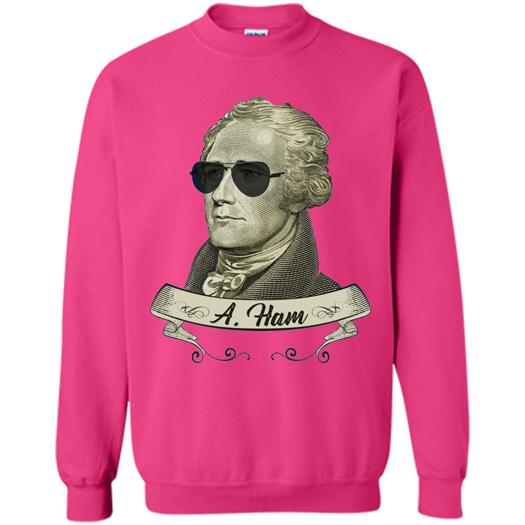 Cool Sunglasses T-shirt Funny Hamilton T-shirt Heliconia