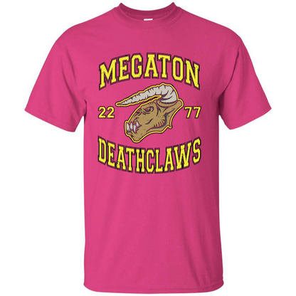 Megaton Deathclaws 2277 T-shirt Heliconia