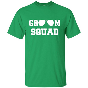 Cool Groom Squad T-Shirt Wedding Party Gift Shirt