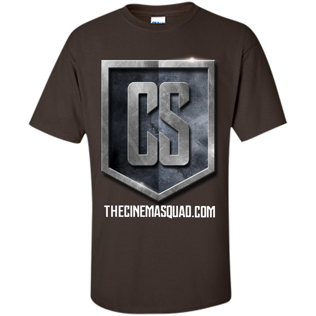 Movies T-shirt Upper Left Dark Chocolate