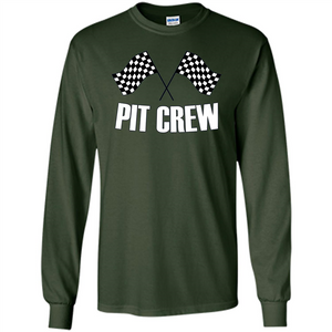 Pit Crew T-shirt for Hosting Race Car Parties Parents Pit
