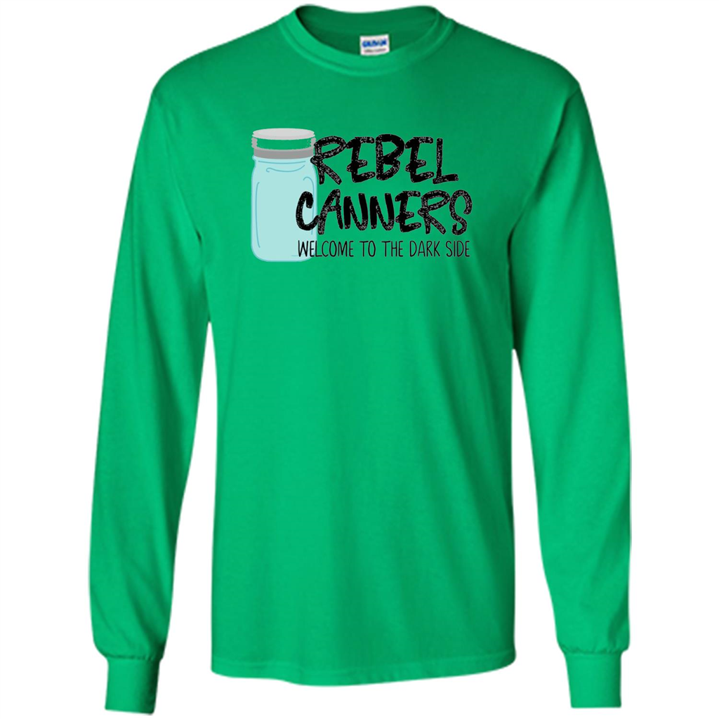 Rebal Canners Welcome To The Dark Side T-shirt Irish Green