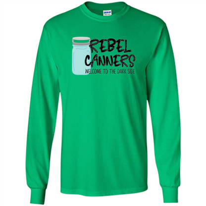 Rebal Canners Welcome To The Dark Side T-shirt Irish Green