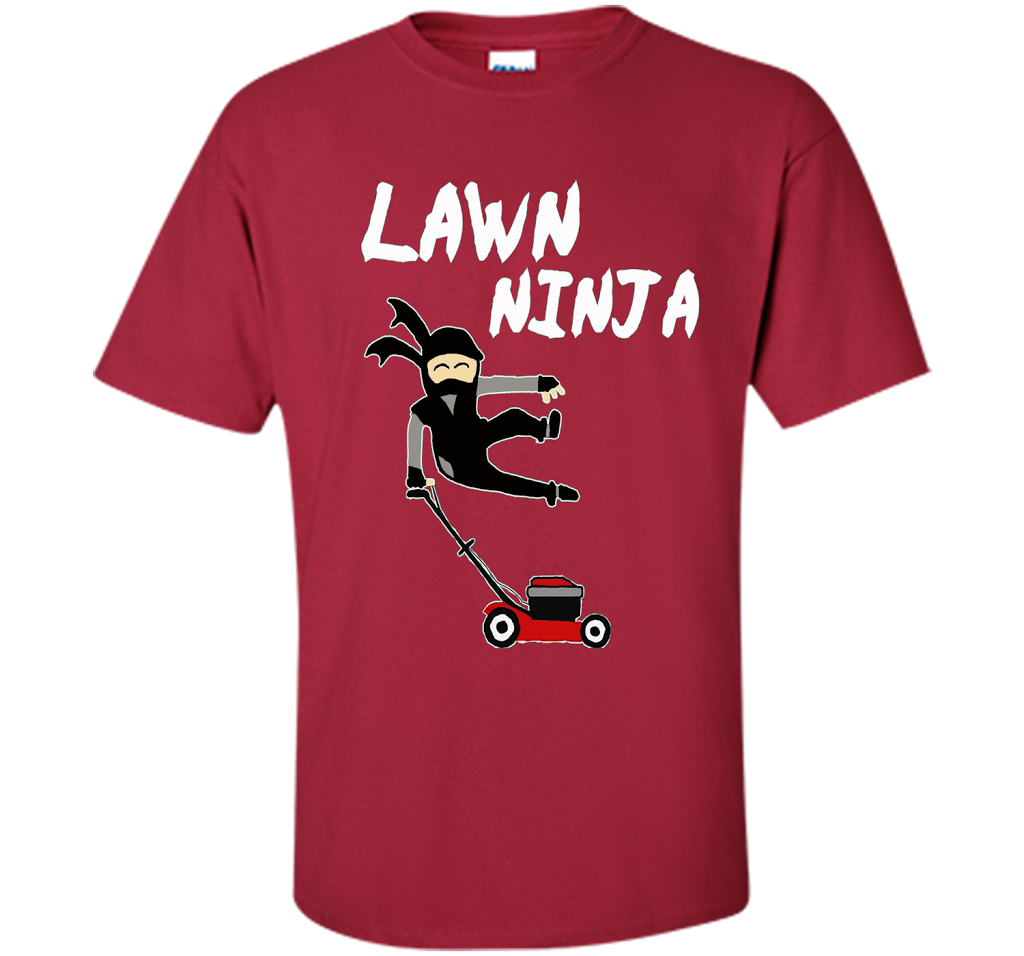 Lawn Ninja T-Shirt shirt Cardinal