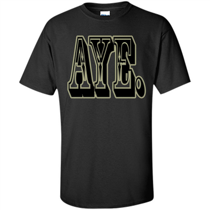 Forever AYE T-shirt Black