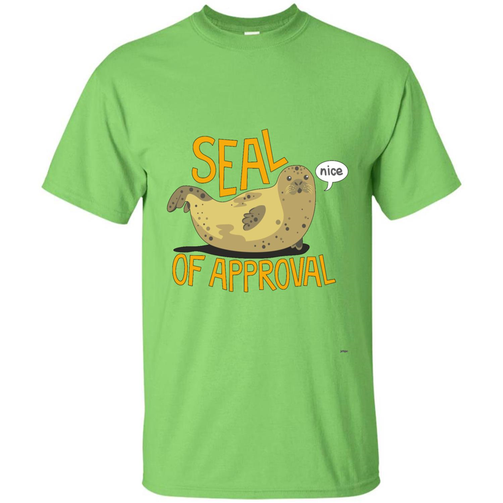 Seal Of Approval T-shirt Lime