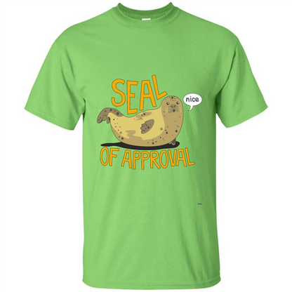 Seal Of Approval T-shirt Lime