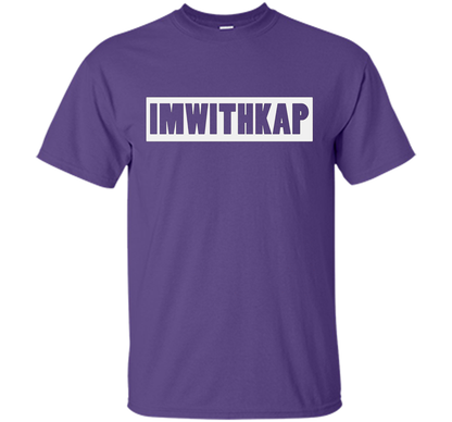 I'm With Kap T-shirt Purple