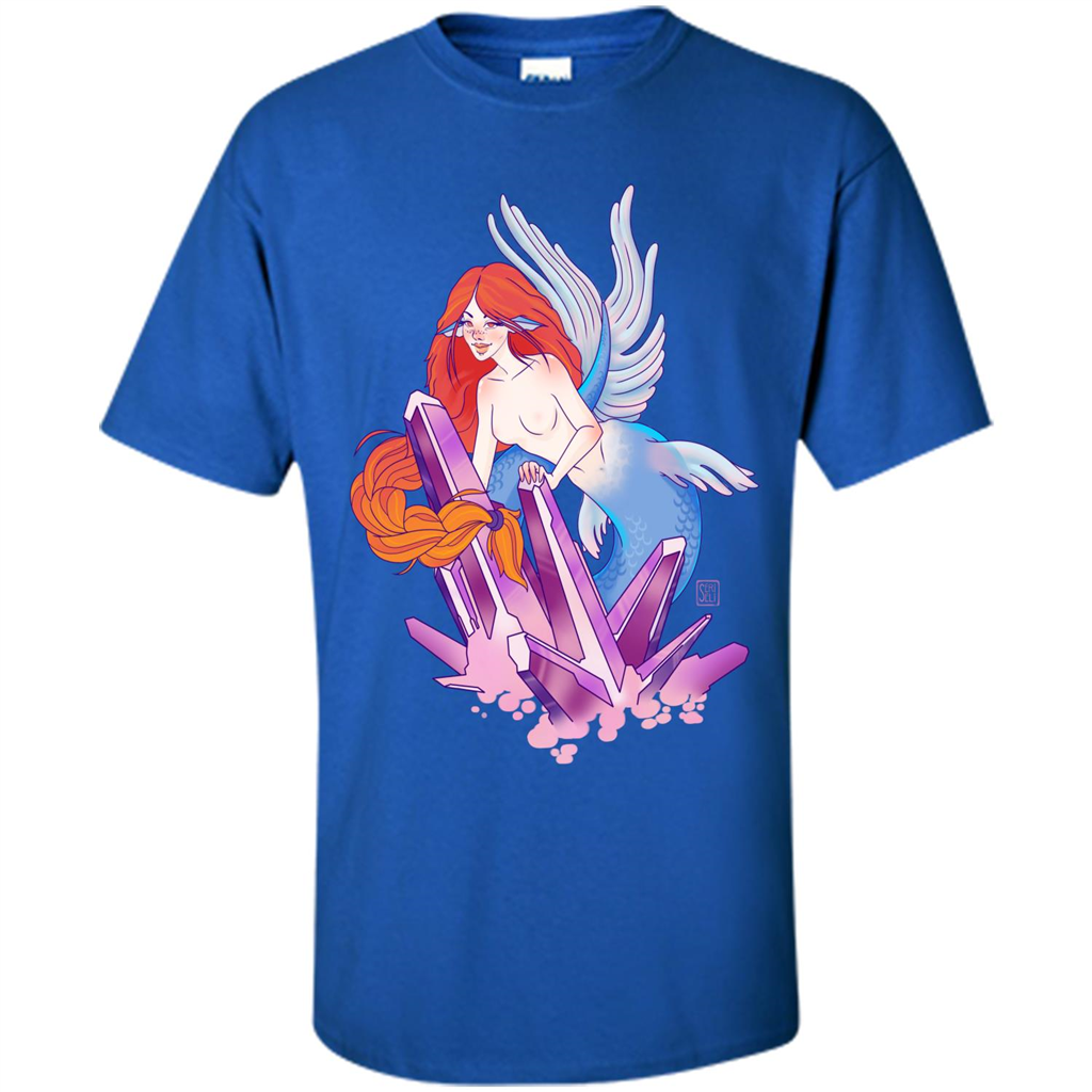 Cute Mermaid T-Shirt Royal