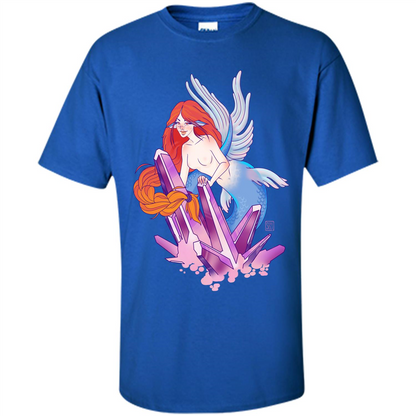 Cute Mermaid T-Shirt Royal