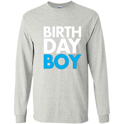 Birth Day Boy T-shirt Ash