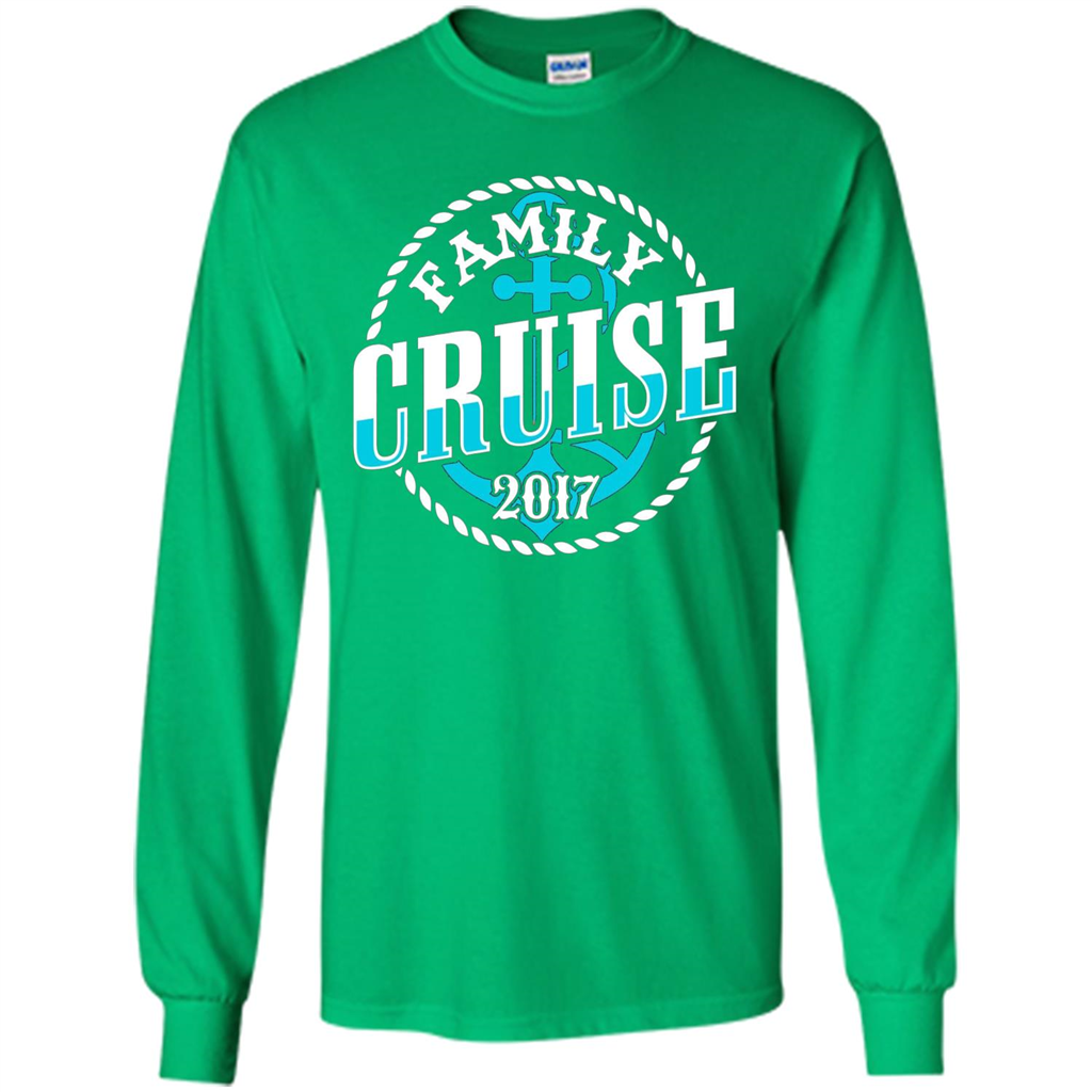Family Cruise 2017 T-shirt Summer Vacation T-shirt Irish Green