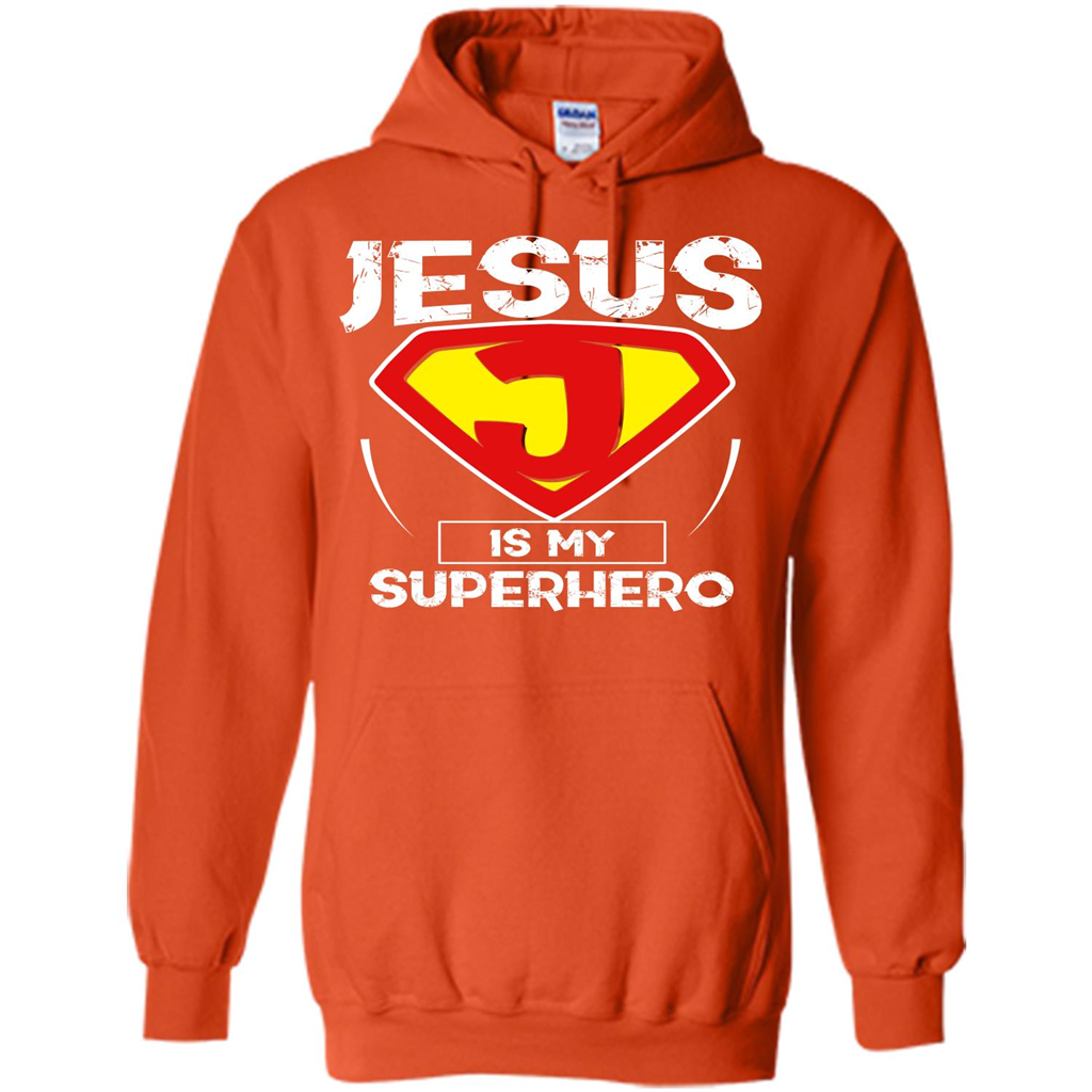 Christian T-shirt Jesus Is My Superhero T-shirt