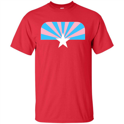 LGBT T-shirt Trans Pride Arizona T-shirt Red