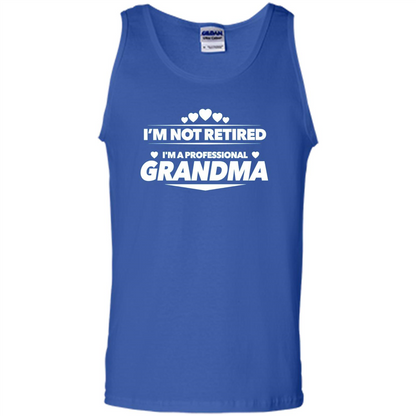 I'm Not Retired I'm A Professional Grandma T-shirt Royal