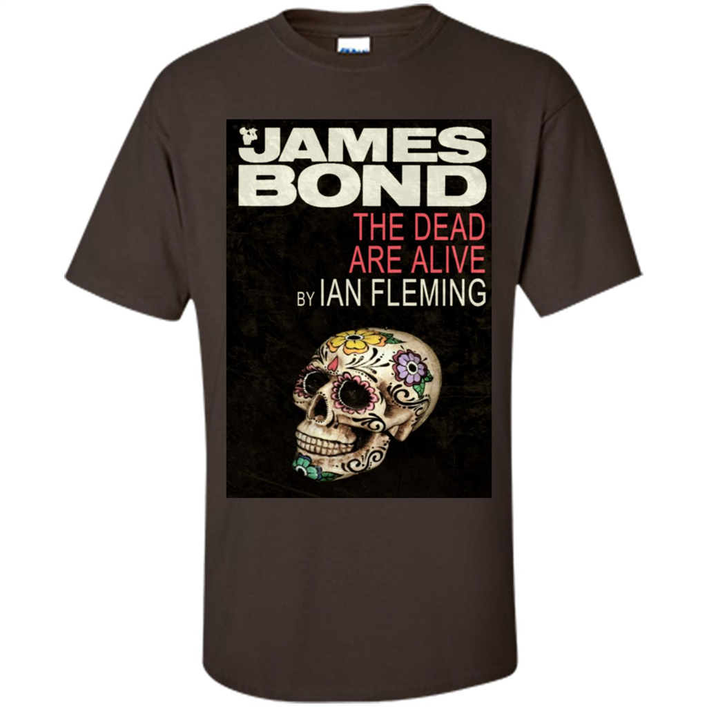 Film T-Shirt The Dead Are Alive Dark Chocolate