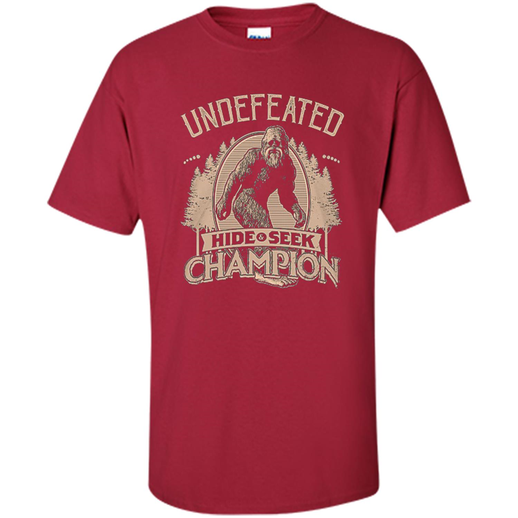 Undefeated Hide Seek Champion T-shirt Cardinal