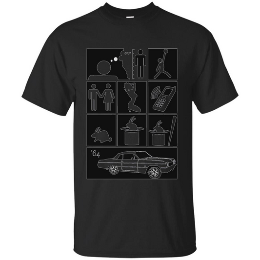 Lifestyle I Wish T-shirt Black