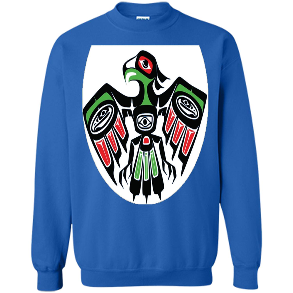 Native American Eagle T-shirt Royal