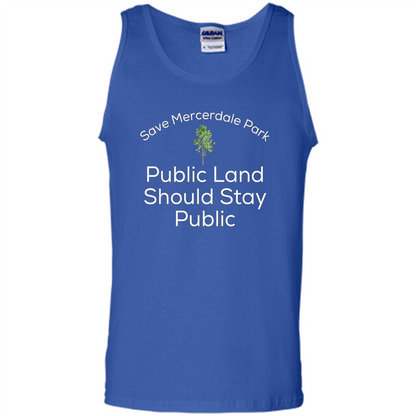 Save Mercerdale Park Public Land Should Stay Public T-shirt Royal