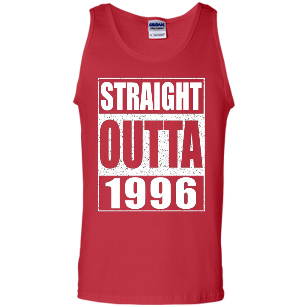 Straight Outta 1996 T-Shirt Born In 1996 Red