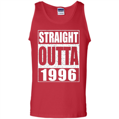 Straight Outta 1996 T-Shirt Born In 1996 Red