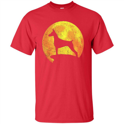 Dog Orange Halloween Costume T-shirt Red