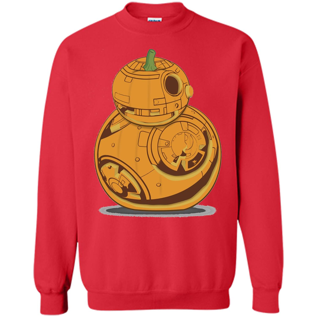 BB-8 Pumpkin Carving Halloween T-Shirt Red