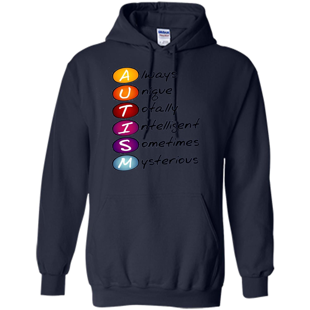 Autism Awareness Definition T-shirt Navy