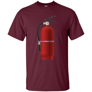 Fire Extinguisher T-shirt Emergency Fire Protection