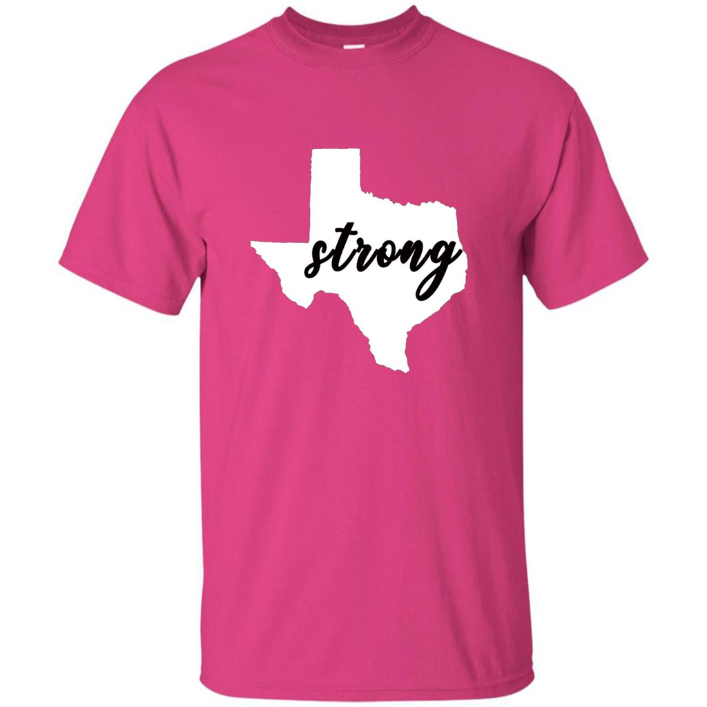 Texas Strong T-Shirt Stand Proud with Texas Heliconia