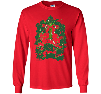 Pickle Rick Vs The Rats T-shirt Red