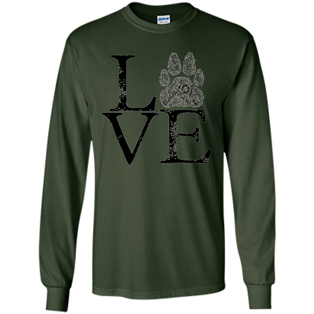 Paw T-shirt Animal Lover T-shirt