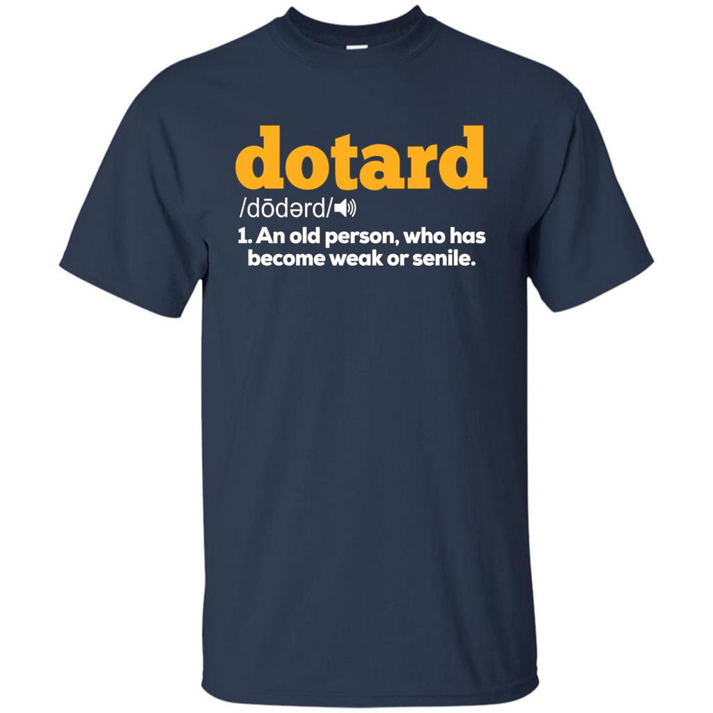 American President T-shirt Dotard Resist Trump T-shirt Navy