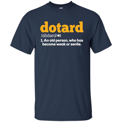 American President T-shirt Dotard Resist Trump T-shirt Navy