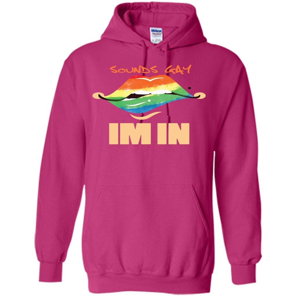 LGBTQ T-shirt Sound Gay Im In Heliconia