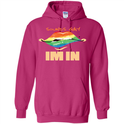 LGBTQ T-shirt Sound Gay Im In Heliconia