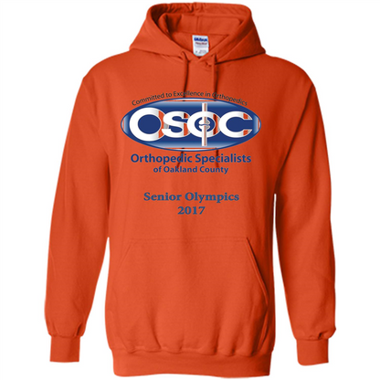 OSOC 9 Senior Olympics 2017 T-shirt Orange