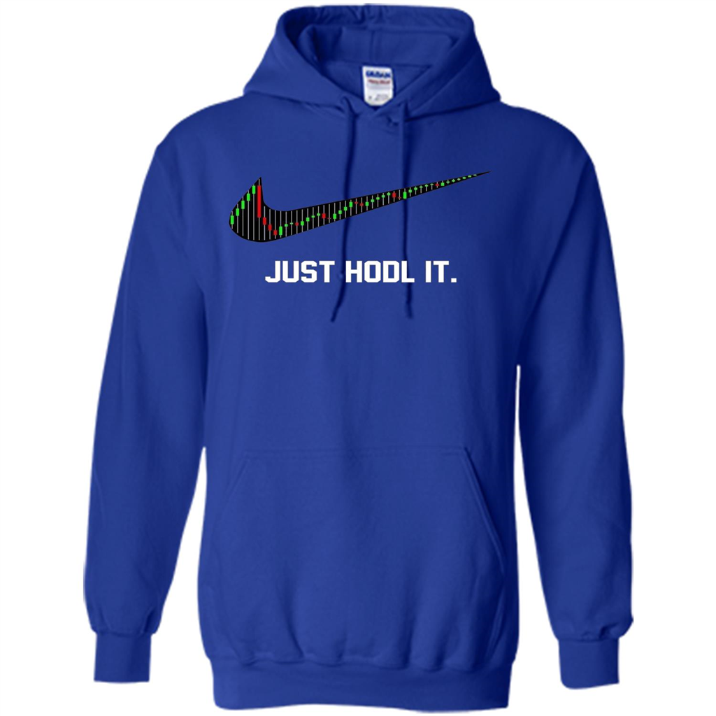 Funny Saying Just Hodl It T Shirt Cryptocurrency T-Shirt Royal